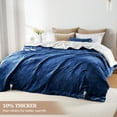 thumbnail image 2 of Garvee Electric Blanket Queen Size 84" x 90", Large Thick Sherpa Heated Blanket with Dual Control 5 Heating Levels & 10 Hours Auto Off, Machine Washable, 2 of 7