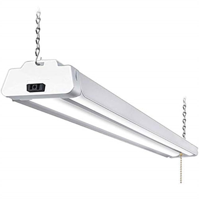 4 PACK LED Shop Light 4FT 5000K Daylight Utility Fixture Ceiling Lights Workshop 