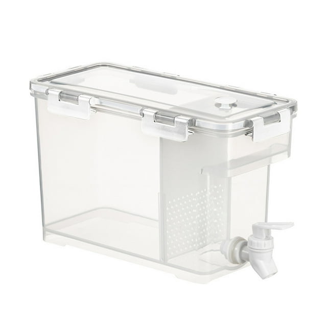 Refrigerador Dispensador Verano Limonada Té Hervidor 3.5/6L Gran Capacidad A Prueba Fugas para Fiesta Picnic Al Aire Libre