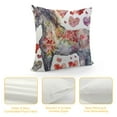 thumbnail image 4 of Just a Girl Who Loves Horses Pillow Covers- Horse Pillow Covers, Horse Gifts for Girls Teenager Women, Horse Girl Gifts, Horse Decor for Girls Room, 4 of 5