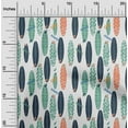 thumbnail image 2 of oneOone Viscose Jersey Sea Green Fabric Beach Hawai Craft Projects Decor Fabric Printed By The Yard 60 Inch Wide, 2 of 4