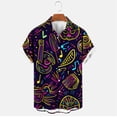 thumbnail image 4 of Awdenio Men's T-shirts Mardi Gras Button Down Shirts,St.Patricks Day Shirt,Hawaiian Holiday Shirt, 4 of 6