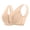 Beige BGL4, variant on Women Bras Underwear Womens No Underwire Bras Solid Color Fashion Thin Brassiere Loose Daily Wear Beige XL