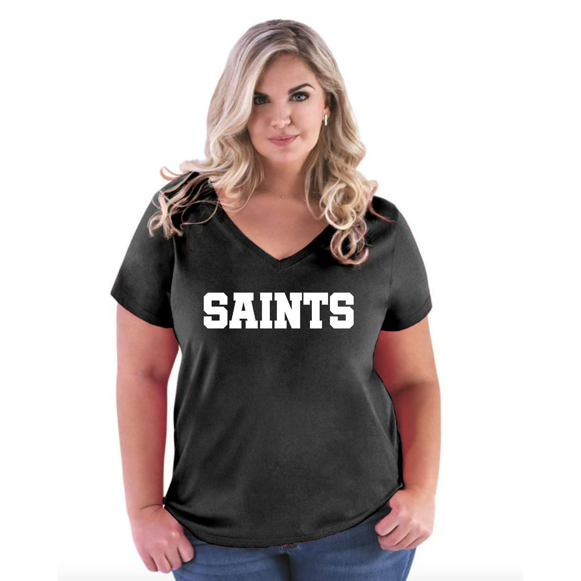 plus size saints shirts