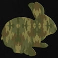 thumbnail image 2 of CafePress - Camouflage Easter Bunny Maternity T Shirt - Maternity Dark T-Shirt, 2 of 3