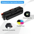 thumbnail image 5 of 1-Pack Compatible Toner Cartridge with Chip for Canon 055H imageCLASS MF741CDW MF745CDW MF743Cdw MF746Cdw LBP664CX Printer (Yellow), 5 of 7