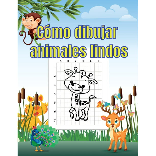 Cómo dibujar animales lindos : Libro de Actividades Aprender a Dibujar PARA  NIÑOS DE 4-8 años - (Paperback) 
