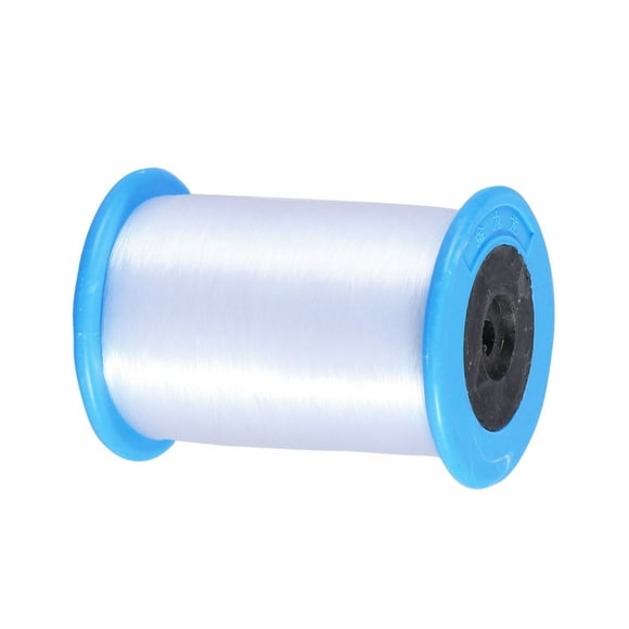 1000M Clear Thread String No Stretch Nylon Invisible for Hanging Ornaments Bracelet Making Sew Hobby Clear Beading Thread with Bead Needle