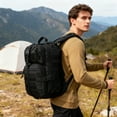 thumbnail image 4 of Men's Backpack Style Shoulder Bag Waterproof Crossbody Bag Multi Functional Large Capacity, 4 of 6