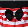 thumbnail image 6 of Richie House Girls' Striped Party Dress RH2227, 6 of 7
