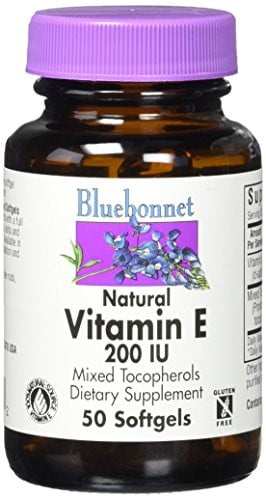 Bluebonnet Vitamin E 200 Iu Mixed, 50 Ct