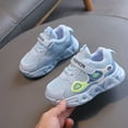 thumbnail image 5 of FFENYAN Autumn Breathable Mesh Light-Up Kids' Casual Shoes with Velcro Closure - Stylish and Comfortable Sneakers for Boys and Girls, Perfect for Everyday Adventures for 6-12 Months, 5 of 9
