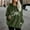 A390 Army Green, variant on LEKWK Fleece Hoodies for Women Pullover Love Heart Printed Sherpa Sweatshirts Long Sleeve Fuzzy Hooded Drawstring Coay Winter Clothes with Pocket