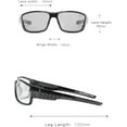 thumbnail image 4 of Transition Photochromic Bifocal Reading Glasses Men Safety Sports Square Sunglasses Readers Fashion Anti UV Ray, 4 of 5