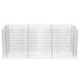 thumbnail image 6 of vidaXL Gabion Basket Rectangular, Galvanized Steel, Gabion Raised Bed for Garden, 106.3"x35.4"x39.4", 6 of 29