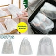thumbnail image 2 of Halloween Decorations Cute Shoe Bags For Travel 50 Pack Travel Shoe Bags For Packing Translucent Drawstring Shoe Non Woven Fabric Shoe Bags For Storage, 2 of 7