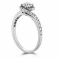 thumbnail image 4 of 2.00 Ct Certified Moissanite Round Cut Solitaire Engagement Ring 18K White Gold Plated and Sterling Silver Promise Ring Wedding Jewelry Valentine Gift, 4 of 4