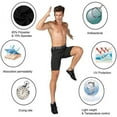thumbnail image 2 of LANBAOSI 3 Pack Men Compression Shorts with Pocket Athletic Running Workout Underwear Size L, 2 of 7