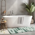 thumbnail image 2 of Light Green Christmas Tree and Snow Pattern Kitchen Rug Mat,Kitchen Runner Rugs Non Skid Washable,Decorative Kitchen Floor Mats for Kitchen,Sink,Laundry,17"x47.2", 2 of 7
