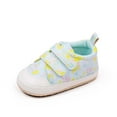 thumbnail image 6 of THDHVS Toddler Sneakers,Shoes for Girls,Toddler Summer Toddler Shoes Wear Non-slip Breathable Sports Soft Soled Cloth Shoes Green 6-9 Months, 6 of 9