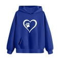 thumbnail image 5 of Ugoldhm Boys Girls Oversized Hoodie Printed Sweatshirts with Pocket Fall Winter Outerwear 5-15 Years, 5 of 6