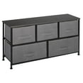 thumbnail image 5 of ZENSTYLE Simple Steel Frame Wide Dresser Storage Tower, Gray, 5 of 9