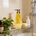 thumbnail image 6 of Doghiosgha 400ML Plastic Soap Dispenser, Refillable Pump Dispenser Bottle for Bathroom Vanity Countertop Use, Gold, 6 of 6