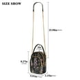 thumbnail image 2 of FORMRS Crossbody Bag for Women Shoulder Cell Phone Purse with Zipper, Dark Flowers Pattern, 2 of 7