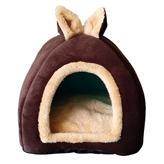 LAMIRO Small Pet Animals Bed Guinea Pig Bed Washable Rabbit Cage Nest for Rabbit Small Animal Hedgehog Squirrel Cage Accessories S
