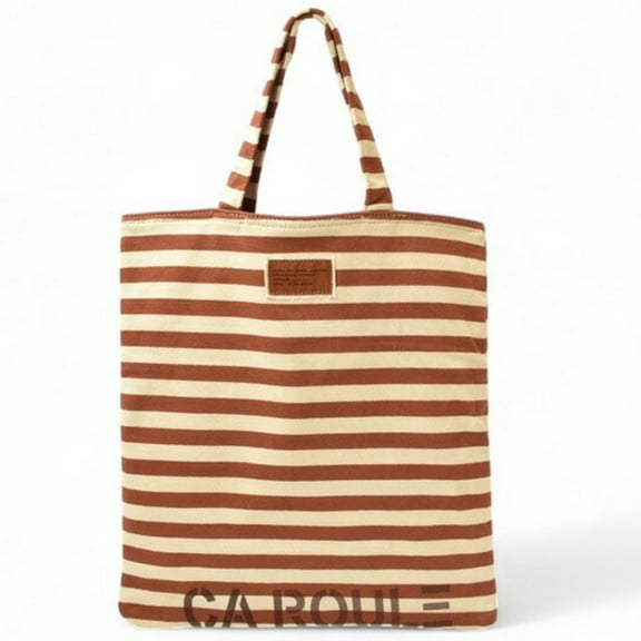 Pre-Owned Marc by Marc Jacobs MARC BY JACOBS Tote Bag Cotton/Stripe Brown/White...
