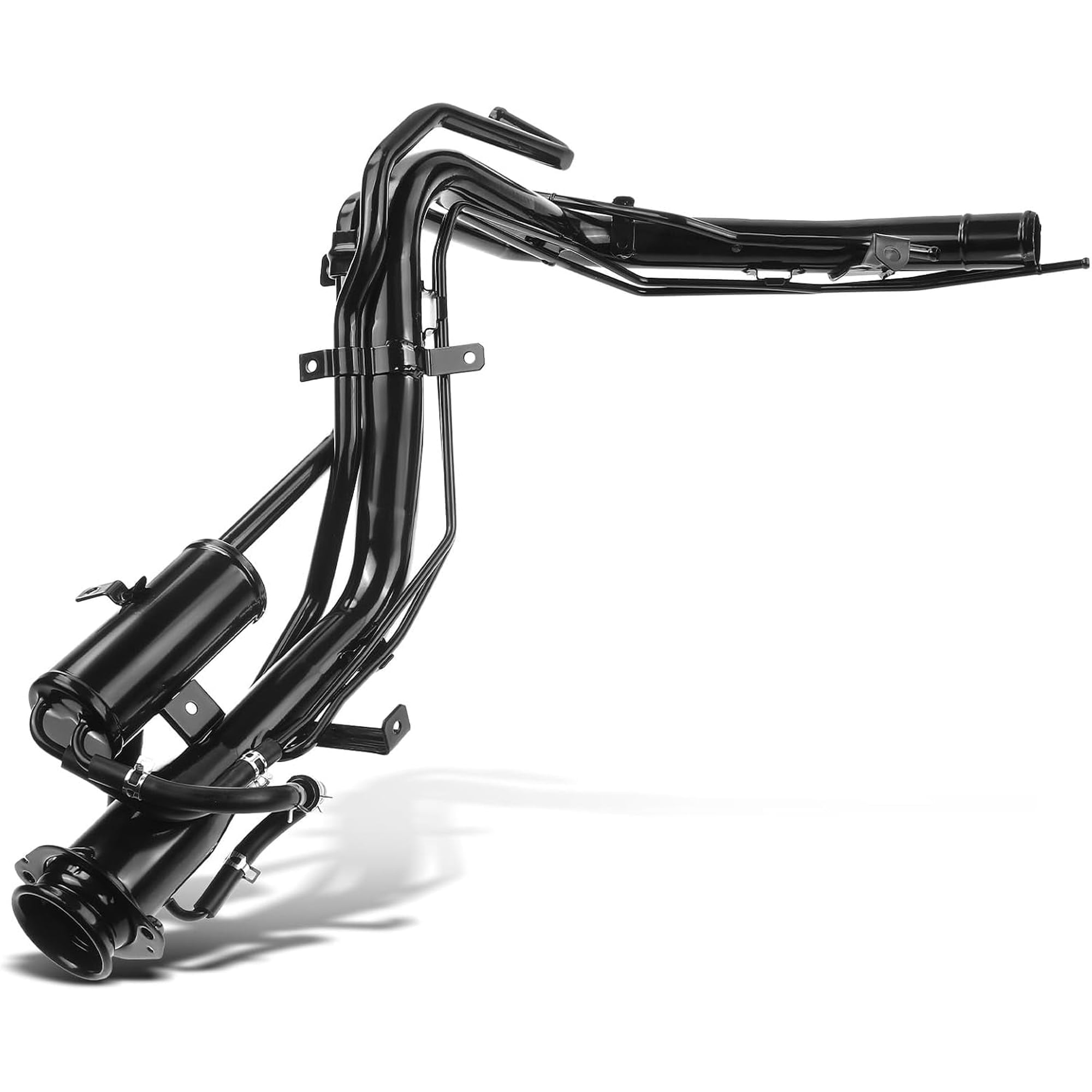 A-Premium Fuel Tank Filler Neck Pipe Hose Compatible with Mitsubishi Outlander 2003 2004 2005 2006, L4 2.4L, Gas, Replace# MN120291, MR978025