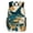 HuWng-1, variant on Backpack for Wizard Frog Floral Hat Art Bookbag Durable Student Teenager Sturdy Lightweight Waterproof