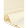thumbnail image 5 of DARING DIVA Bow Tie Neck Office Elegant Short Sleeve Blouse Top M Beige, 5 of 6