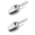 thumbnail image 2 of kitchen scoop set stainless steel 2 pack weighing and dispensing, 2 of 4