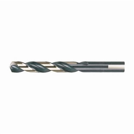 135 Degree Heavy Duty Mechanics Length Drill 1875R Black & Gold HSS RHS/RHC 27/64