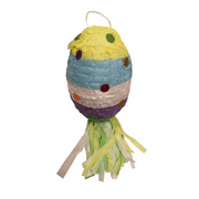 Easter Pinata Egg Shaped Pastel Colors with Foami Circles