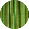 thumbnail image 1 of Ahgly Company Indoor Round Oriental Green Traditional Area Rugs, 8' Round, 1 of 1