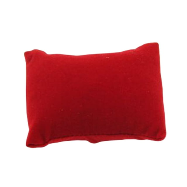 Sonducket Almohada para pulsera, almohadas duraderas para joyería, reloj de aplicación amplia, multiusos, cojín, soporte de exhibición que Ropa, zapatos y accesorios Miscelánea Rojo Sonducket AP016135-05