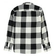 thumbnail image 2 of American Rag Mens Check Button Up Shirt, White, Medium, 2 of 2