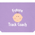 thumbnail image 3 of Inktastic Future Track Coach Occupation Baby Bandana Bib, 3 of 4