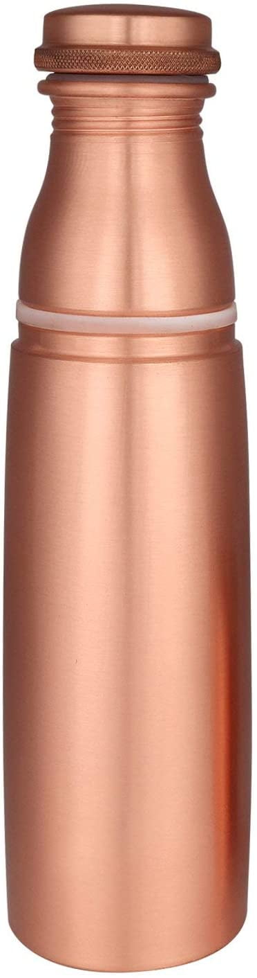 Zap Impex Pure Copper Water Bottle with Glass Joint Free (30 oz)