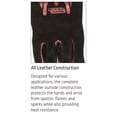 thumbnail image 2 of Lincoln Electric Traditional MIG/Stick Welding Gloves, 14" Lined Leather, Kevlar Stitching, 2 of 2