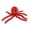 01-Red, variant on 3D Printed Spiral Stress Relief Octopus, Pink Articulated Tentacles Fidget Toy for Desk