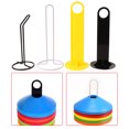 thumbnail image 3 of Support de Cône d'Entraînement Stable Résistant à l'Usure Bonne Performance Antidérapant Durable Rangement Compact pour Soccer, 3 of 7