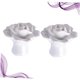 thumbnail image 5 of IDEANATEGRATE 2Ud Pomo De Cerámica En Forma De Rosa Para Puertas Cajones Y Armarios Decorativos, 5 of 8