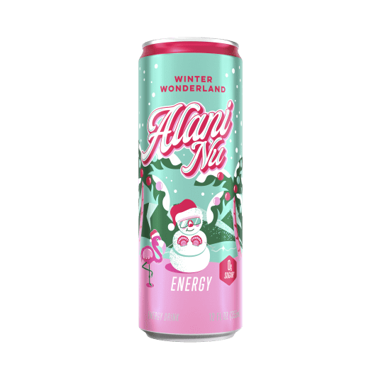 Alani Nu Sugar Free Energy Drink, Winter Wonderland, 12 fl oz, Can, 200mg Caffeine