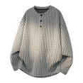thumbnail image 4 of pstuiky camisa de manga larga para hombre, Sudadera con capucha y cuello redondo de manga larga de color liso para hombre tops de invierno para hombre xl, 4 of 9