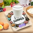 thumbnail image 7 of Donuts Summer Food Scale Digital Kitchen Scale Waterproof Tempered Glass Tare Function 11 lb for Baking Cooking Meal Prep, 7 of 7