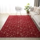 thumbnail image 3 of Alfombra de pelo de conejo de imitación simple con patrón de mármol para sala de estar, mesa de café, alfombra gruesa para dormitorio, alfombra absorbente antideslizante con pelo de conejo bronceador, 3 of 6