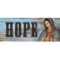 thumbnail image 2 of Greene, Taylor 18x10 White Modern Wood Framed Museum Art Print Titled - HOPE, 2 of 4